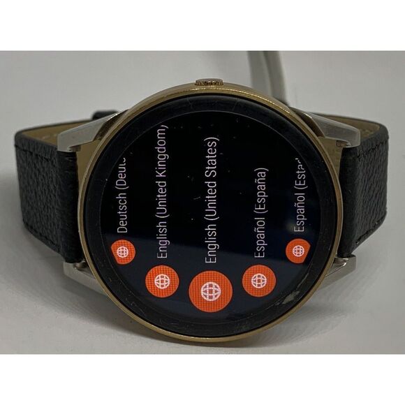 Fossil Gen 3 FTW7001 Brown Leather Digital Dial Genuine Smart Watch ZA428 - Picture 6 of 12